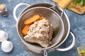 Суп на костном бульоне