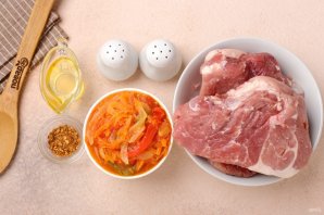 Свинина с лечо