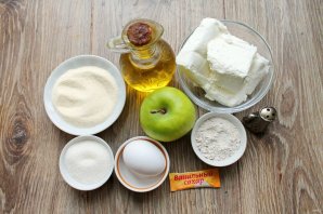 Сырники с яблоком без муки