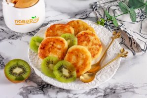 Сырники с киви