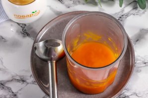 Тыквенный десерт в стакане