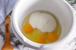 Тыквенный десерт в стакане