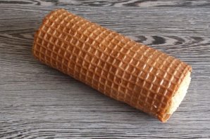 Вафельный рулет