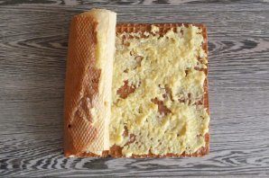 Вафельный рулет