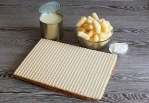 Вафельный рулет