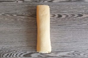 Вафельный рулет