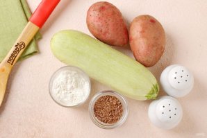 Веганская запеканка из кабачков