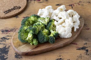 Заливное из брокколи и цветной капусты Заливное из брокколи и цветной капусты