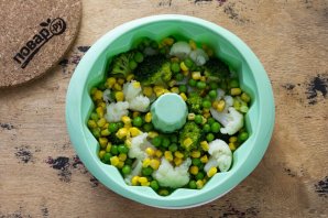 Заливное из брокколи и цветной капусты Заливное из брокколи и цветной капусты