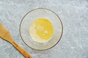 Заливной пирог с курицей и кабачком