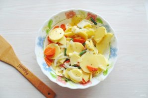 Запеканка с куриными ножками