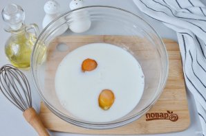 Блинчики с брынзой