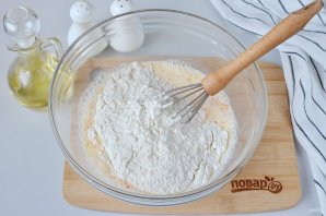 Блинчики с брынзой