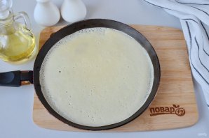 Блинчики с брынзой