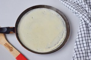 Блинчики с фруктовой начинкой