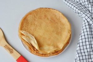 Блинчики с фруктовой начинкой