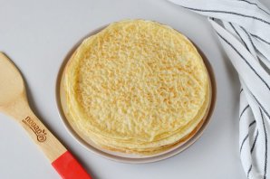 Блины с апельсином