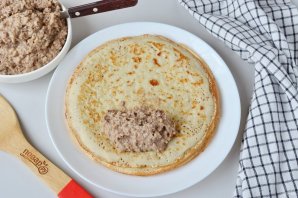 Блины с печенью