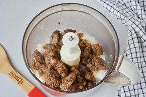 Блины с печенью