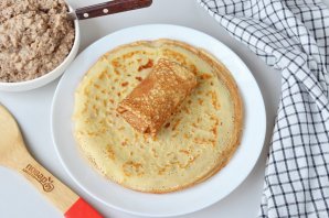 Блины с печенью