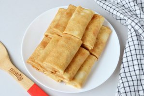 Блины с печенью