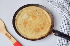 Блины с печенью