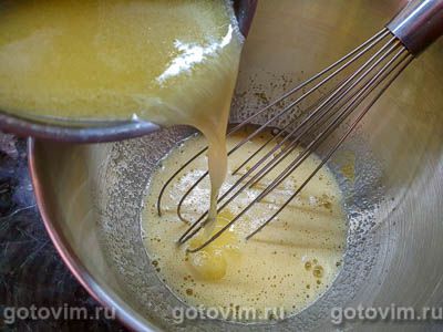 Десерт «Муравейник» с жареным миндалем Десерт «Муравейник» с жареным миндалем