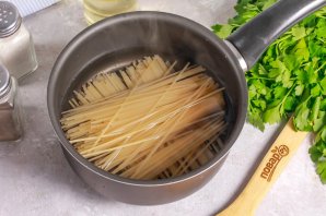 Карбонара с вином