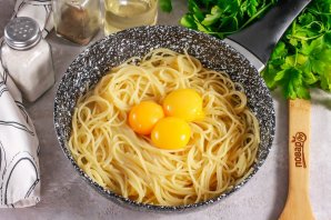 Карбонара с вином