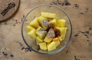 Картошка с мексиканской смесью