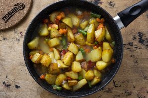 Картошка с мексиканской смесью