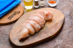 Курица в кефире