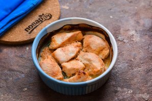 Курица в кефире