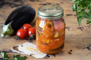 Лечо из баклажанов на зиму Лечо из баклажанов на зиму