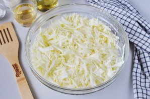Маринованная капуста с яблочным уксусом