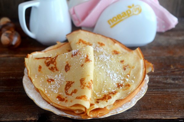 Масленица идет! 7 рецептов блинов на каждый день: на молоке, кефире, ажурные, с начинками        