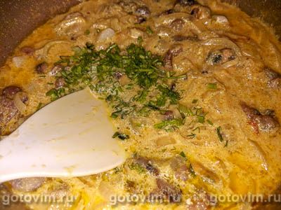 Морской коктейль в сметанном соусе Морской коктейль в сметанном соусе