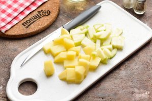 Овощное рагу с курицей Овощное рагу с курицей