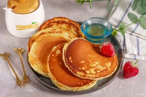 Панкейки с медом
