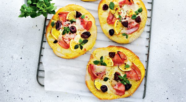 Пиццетты с лимоном, пошаговый рецепт с фото