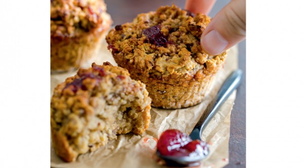 Постные маффины с ягодным джемом, пошаговый рецепт с фото Постные маффины с ягодным джемом, пошаговый рецепт с фото