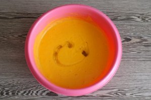 Постные тыквенные блины