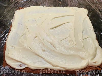 Рулет «Сникерс» с арахисовой карамелью Рулет «Сникерс» с арахисовой карамелью