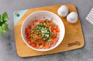 Рулетики из кабачков с мясом