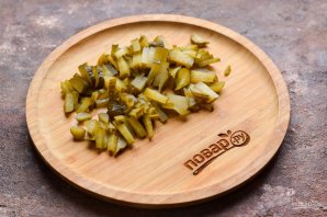 Салат из говядины с огурцом Салат из говядины с огурцом