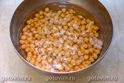 Сливочное пюре из нута по-арабски (НЕ хумус) Сливочное пюре из нута по-арабски (НЕ хумус)