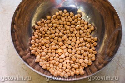 Сливочное пюре из нута по-арабски (НЕ хумус) Сливочное пюре из нута по-арабски (НЕ хумус)