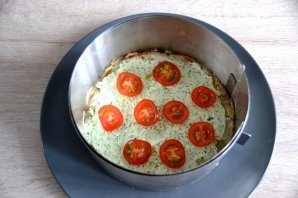 Торт из кабачков и баклажанов