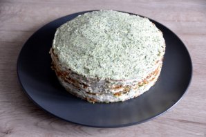 Торт из кабачков и баклажанов