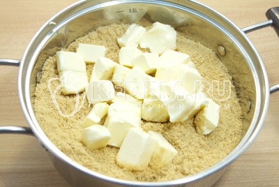 Банановый чизкейк с творогом